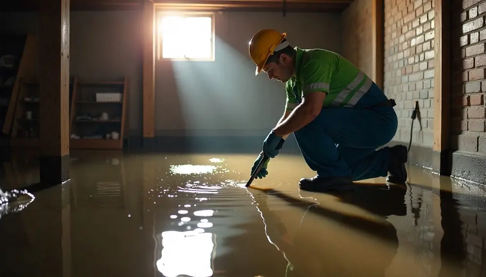 Professional water damage restoration services in Pemberton, OH